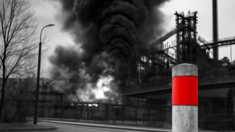 Происшествия - Аварии - Пожар на ЧМК: разгерметизация газа и долгий тушение - Не факт!.