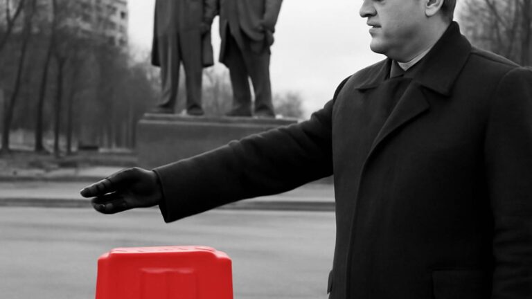 Город - Череповец перекрыл движение ради памятника Бардину и Сталину - Не факт!.